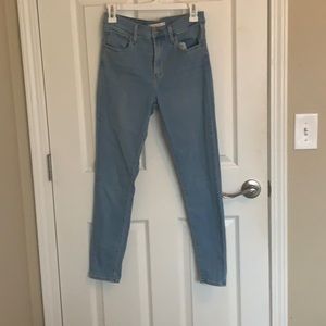 Levi’s jeans 720’s high rise super skinny